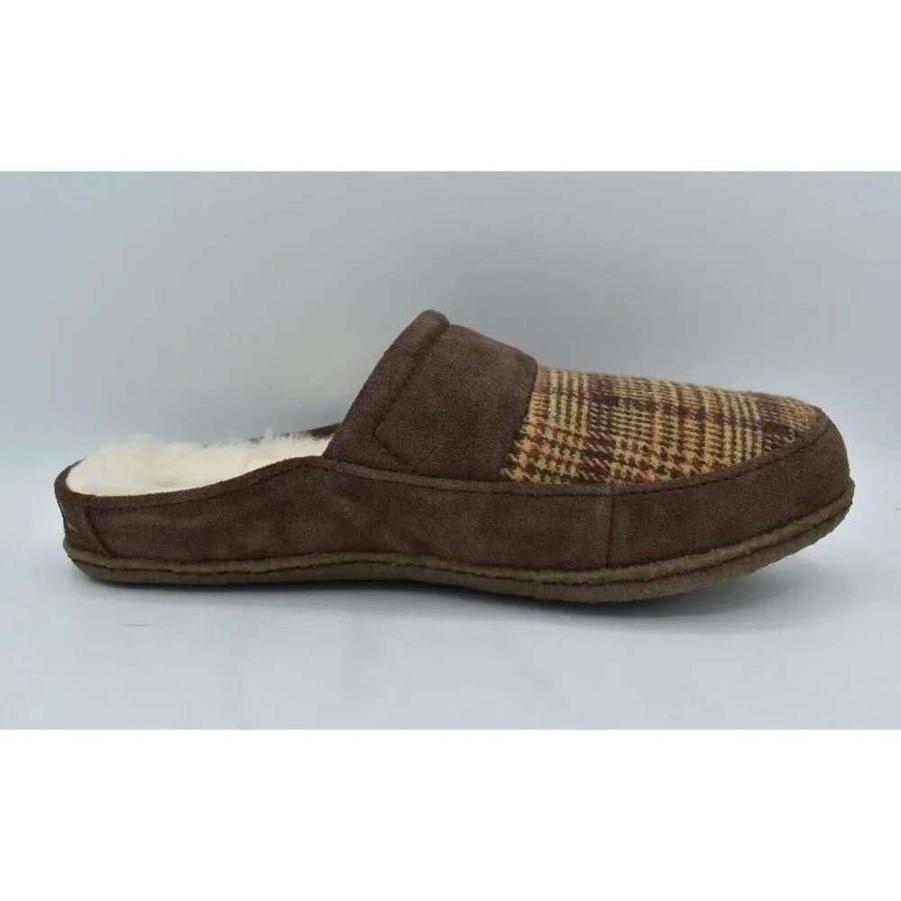 Sorel Mens Size 8‎ Falcon Ridge II Scuff Tobacco Gum Slip On Slippers Shoes